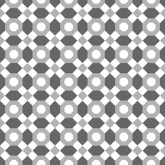 Seamless pattern of the octagon vector. Octagon pattern. Octagon seamless pattern. Black octagon pattern background. Octagons pattern Elements for design. All in a single layer. Vector illustration.