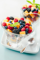 Bowl of fruit salad