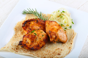 Chicken breast bbq