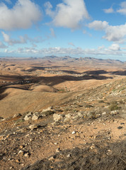 Morro Velosa Pointview -  unique views over the wonderful landscape of the north-central region of the island.  Fuerteventura , Canary Island, Spain