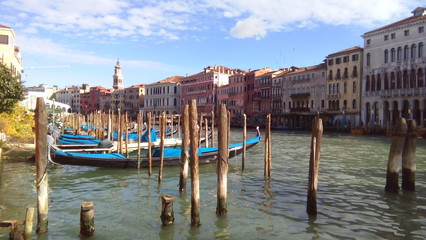 The Grand Canal of Venice on Sunny Afternoon, Italy