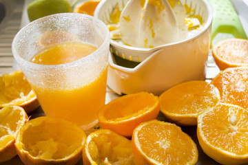 fresh-squeezed orange juice