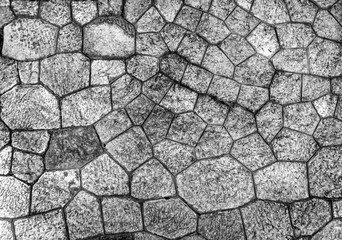 Black and White block background