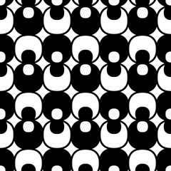 Seamless pattern modern geometric. モダン幾何学パターン