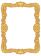 Abstract elegant frame. Design element for advertisements, logo, banners, labels, prints, posters, web, presentation, invitations, weddings, greeting cards, albums. Vector clip art.