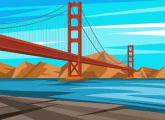 Golden Gate Bridge in San Francisco