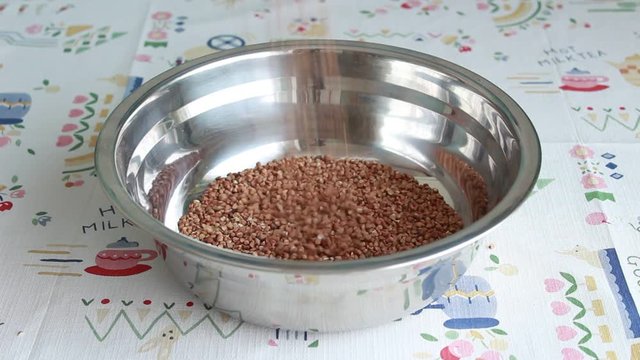 Grain in a bowl