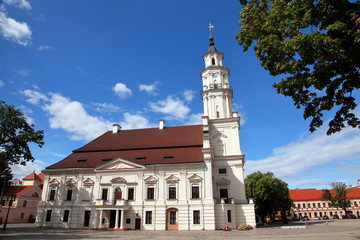 Fototapeta na wymiar Kaunas City Hall