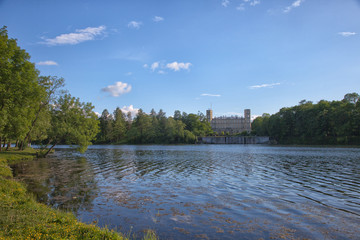 Gatchina. Leningrad region. Palace and park ensemble in Gatchina.