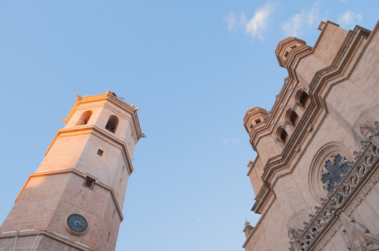 Cathedral of Santa Maria and El Fadri, a bell tower in the city