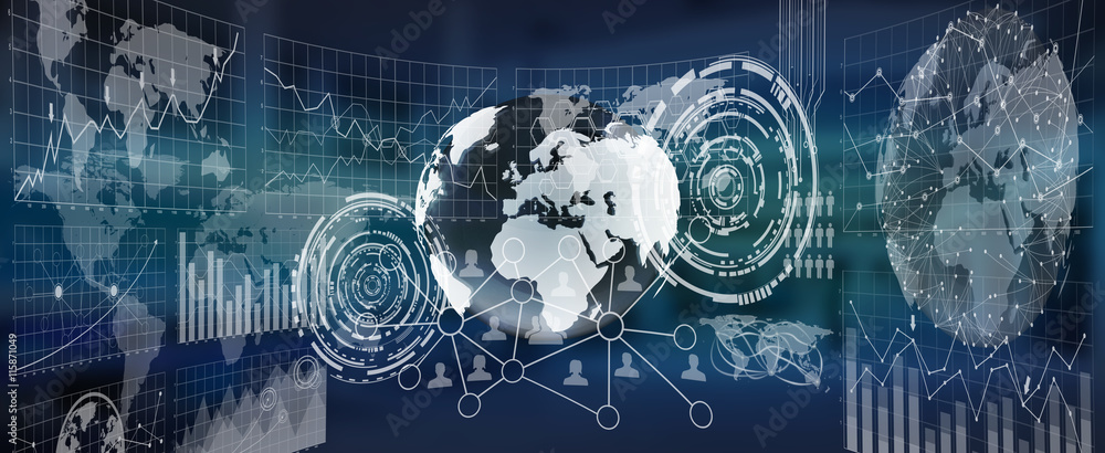 Poster digital charts and screen interface