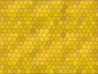 Gradient low poly hexagon style vector mosaic background