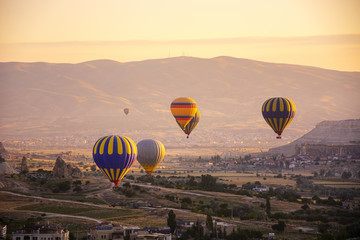 Hot air balloons (cappadocia,Turkey)