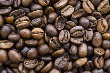 Fototapeta premium Coffee beans background