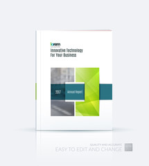 Brochure template layout, cover design annual report, magazine, 