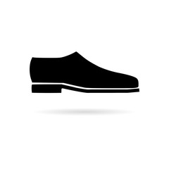 Mens dress shoe vector isolated