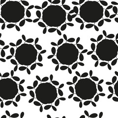 Seamless pattern. Vintage decorative elements. Hand drawn background. Islam, Arabic, Indian, ottoman motifs. Perfect for printing on fabric or paper.