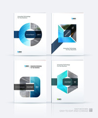 Brochure template layout, cover design annual report, magazine, 