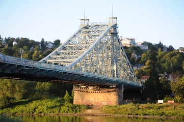 Blaues Wunder in Dresden