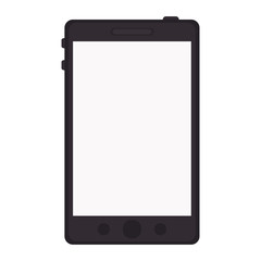flat design modern cellphone icon vector illustration
