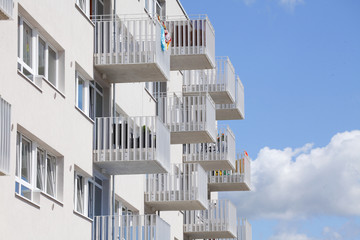 Modernes Wohnhaus, Balkone © detailfoto