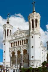 Fototapeta na wymiar Basilica of Notre Dame de Fourviere
