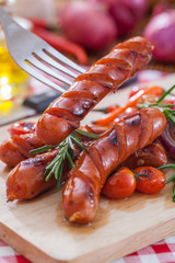 Grilled  sausage