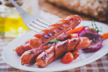 Grilled  sausage