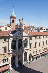 Fototapeta na wymiar Vicenza dalla Basilica del Palladio