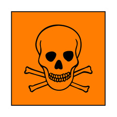 Sehr gifig Gefahrensymbol
