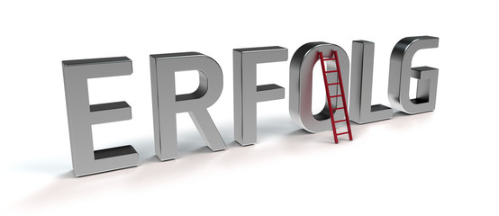 Erfolgsleiter - symbolisches 3D Rendering