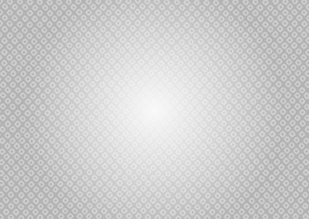 鹿の子模様のイラスト: 銀色グラデーション