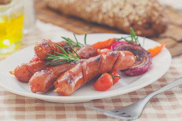 Grilled  sausage