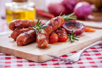 Grilled  sausage