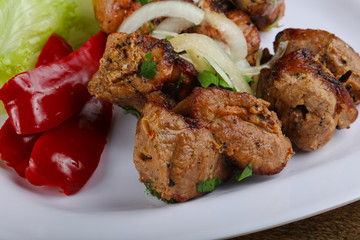 Pork sashlik