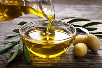 Olive oil - obrazy, fototapety, plakaty