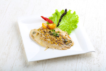 Baked tilapia