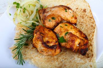 Chicken breast bbq