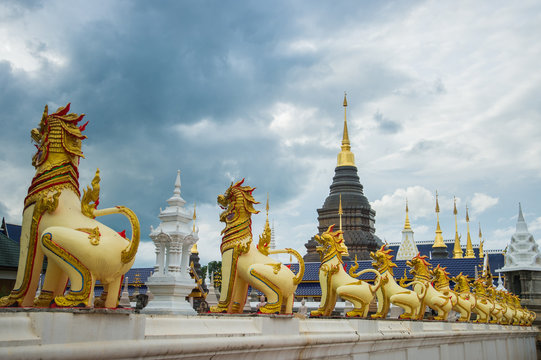 Temple or wat banden chiangmai ,Thailand