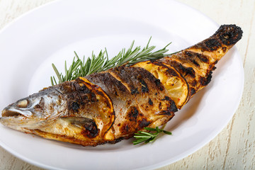 grilled trout