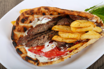 Gyros - tradition Greek cuisine