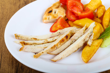 Grilled chicken breast