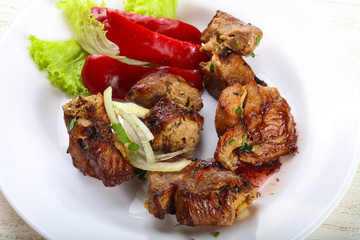 Pork sashlik