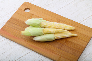 Fresh baby corn