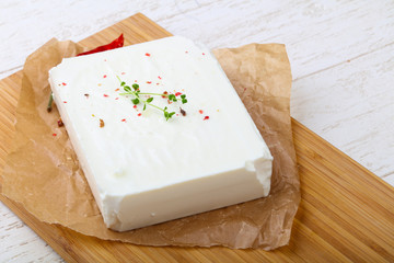 Feta brick cheese