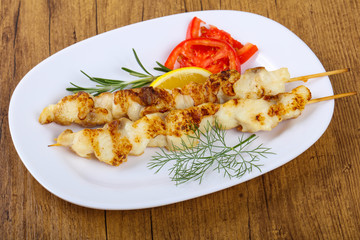 Fish skewer