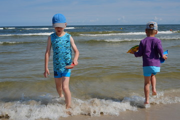 zabawa nad morzem © ftomasz