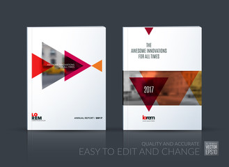 Brochure template layout, cover design annual report, magazine, 