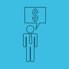 Obraz premium businessman people business