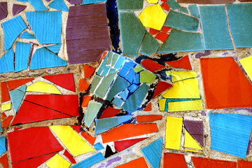 Fragment of  mosaics
